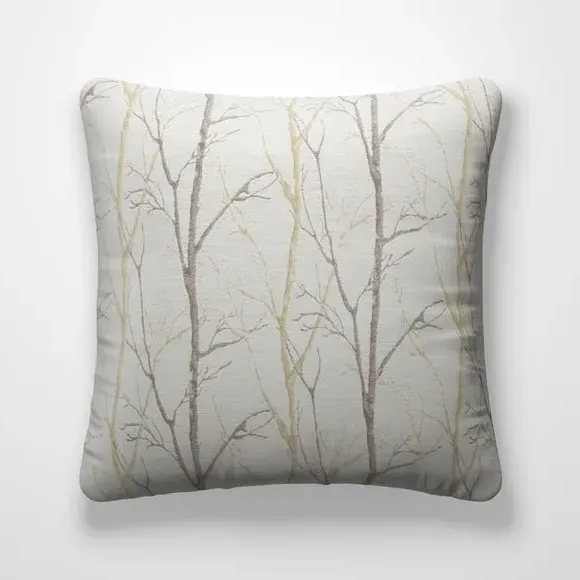 Custom Cushion Cover Tree Design - Silver alternate view
