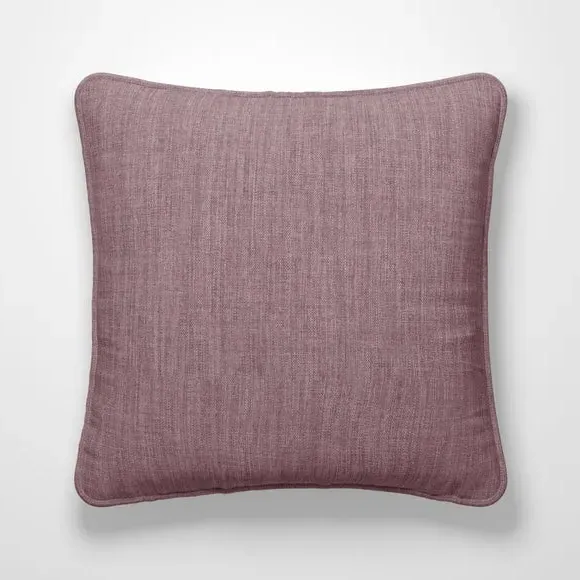 Custom Cushion Cover with Piped Edge - Heather by Dunelm, alternate view