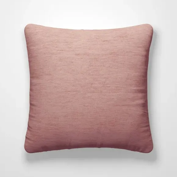 Kensington Custom Cushion Cover with Textured Design - Blush by Dunelm, alternate view