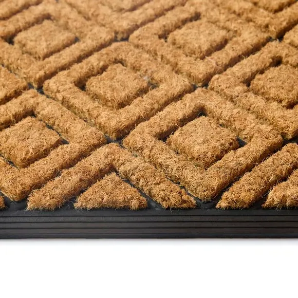 Diamond Coir Doormat - Brown alternate view