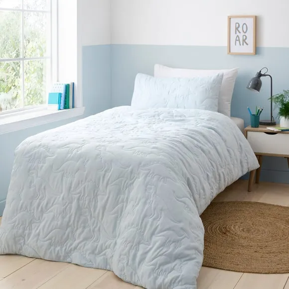 Dinosaur Pinsonic Quilt Cover & Pillowcase Set - Blue product