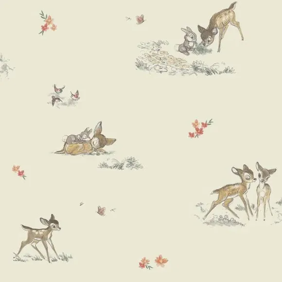 Disney Bambi Wallpaper - Natural, Paper alternate view