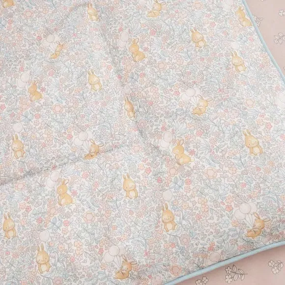 Ditsy Bunny Cot Bed Coverless Duvet 4 Tog - Light Pink, Cotton alternate view