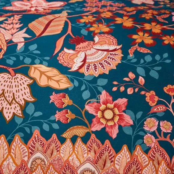 Duvet Cover Set with Pillowcases - Cotton Sateen by Dunelm, image 5