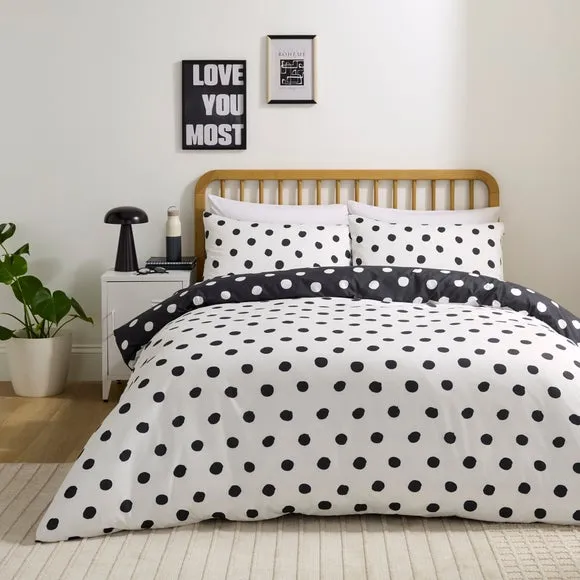 Dottie Quilt Cover & Pillowcase Set - White product