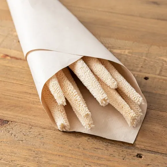 Dried Babala Stems Bouquet - Ivory, Natural alternate view