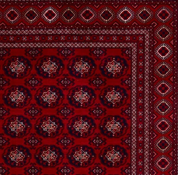 Oriental Rug - Red, Polyester alternate view