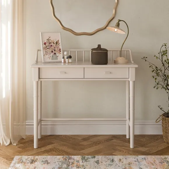 Dulcie 2 Drawer Dressing Table - Light Wood Effect product