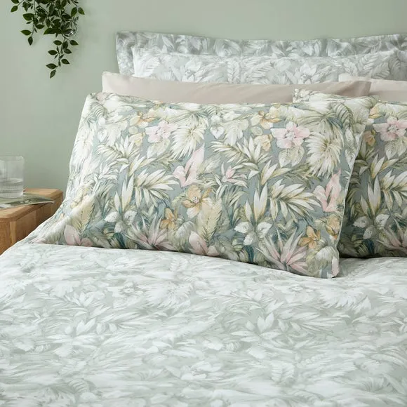 Duvet Cover & Pillowcase Set - Lilypad, Cotton alternate view