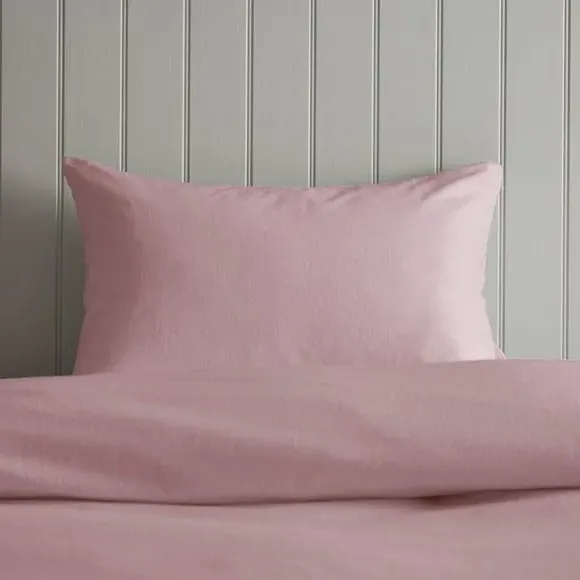 Duvet Cover Set with Pillowcase - Blush Pink, Cotton alternate view