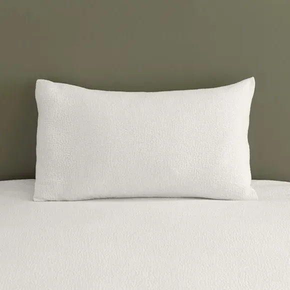 Everlee Duvet Cover Set with Pillowcase - White, Cotton alternate view