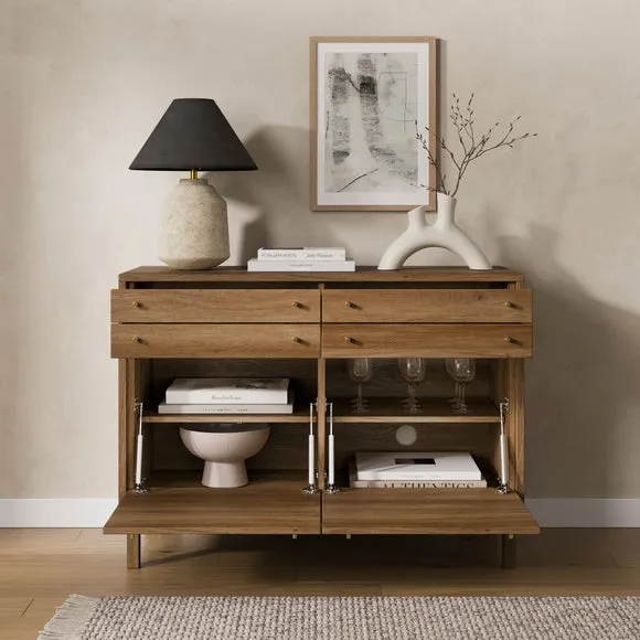 Edgar Small Sideboard - Oak Effect alternate view