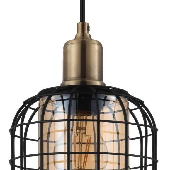 Chisle 3-Light Cluster Ceiling Light - Bronze alternate view