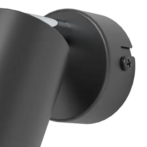 Reciso-E Semi Flush Spotlight - Black, Steel alternate view