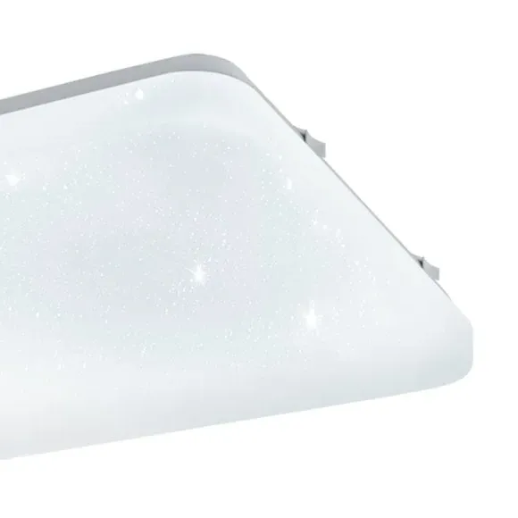 Frania-S Square Flush Ceiling & Wall Light - White alternate view