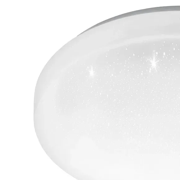 Frania-S Round Flush Ceiling & Wall Light - White alternate view