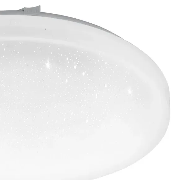 Frania-S Round LED Flush Ceiling & Wall Light - White alternate view