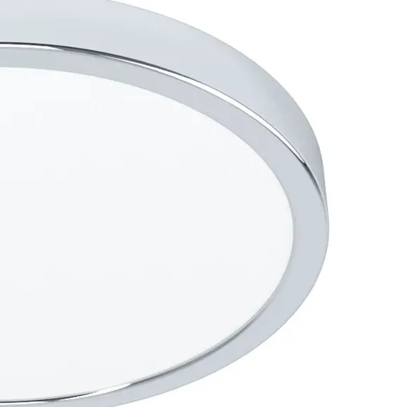 Eglo Fueva Colour Changing LED Flush Ceiling Light - Silver alternate view