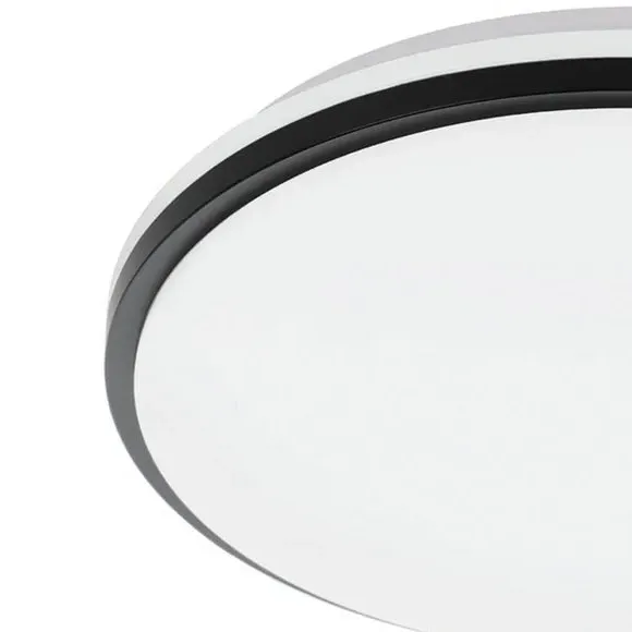 Pinetto LED Round Flush Ceiling Light - White, Plastic alternate view