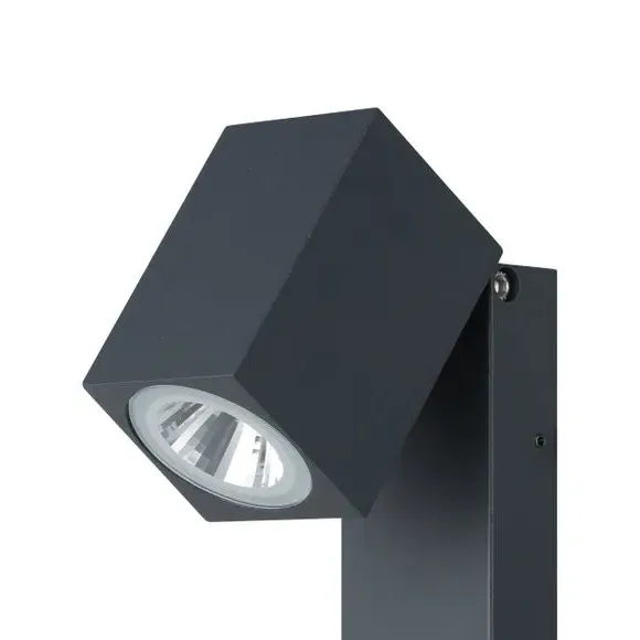 Sakeda LED Outdoor Wall Light with Smart Sensor - Grey, Aluminium alternate view