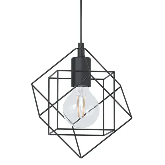 Straiton Adjustable Pendant Light - Black, Steel alternate view
