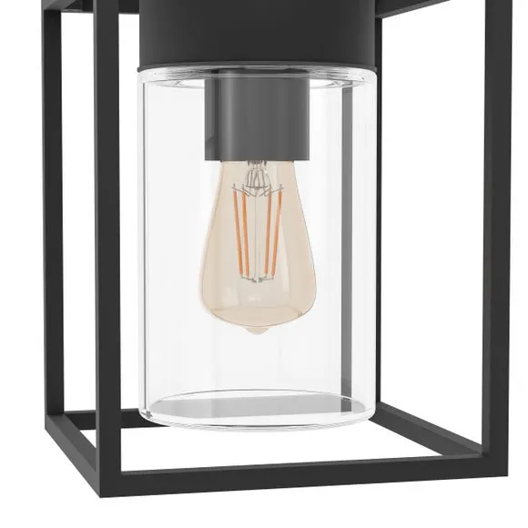 Trecate Indoor Outdoor Wall Light - Black, Metal alternate view