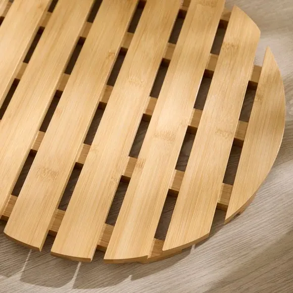 Elements Bamboo Circle Duck Board - Natural, Bamboo alternate view