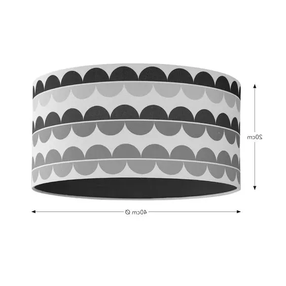 Fallon Drum Lamp Shade Easy Fit - Multicolor, Polyester by Dunelm, image 5