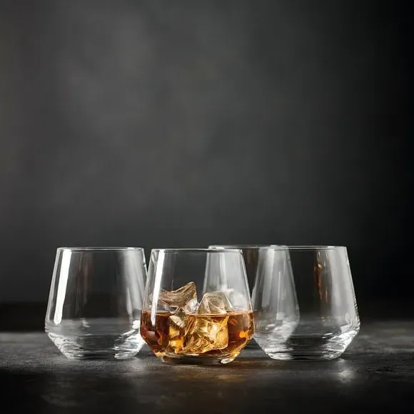 Elle Set of 4 Tumbler Glasses - Clear
