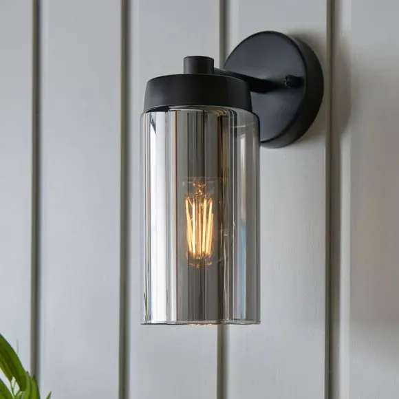Ellison Outdoor Wall Light - Smoke Grey product