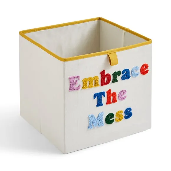 Foldable Storage Box with Handles - Multicolor by Dunelm, image 3