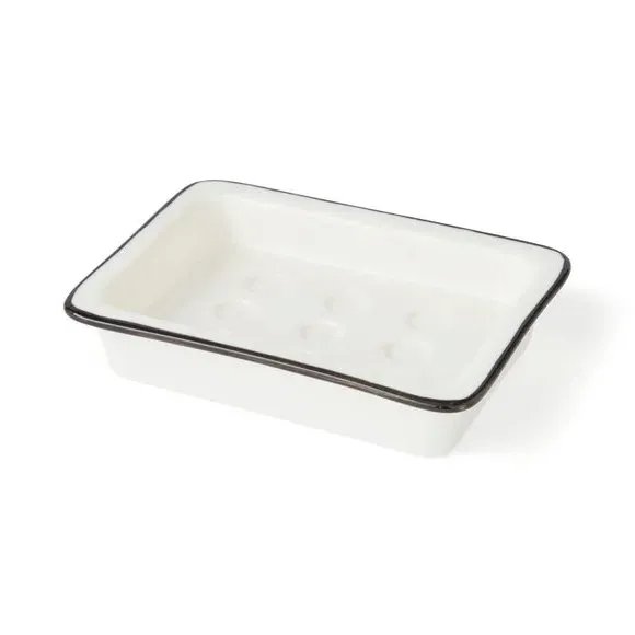 Soap Dish - White, Ceramic alternate view