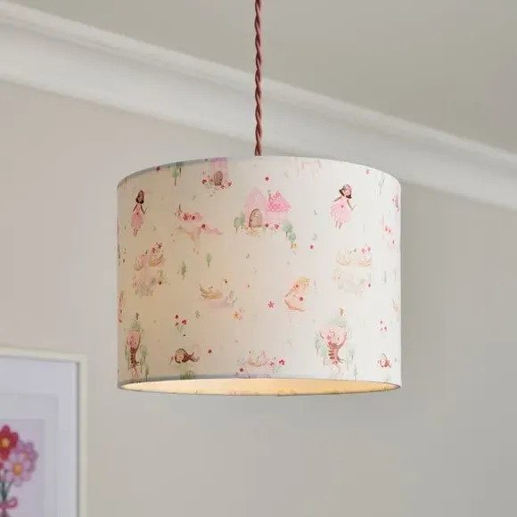 Enchanted Fairies Easy Fit Lamp Shade - Pink product