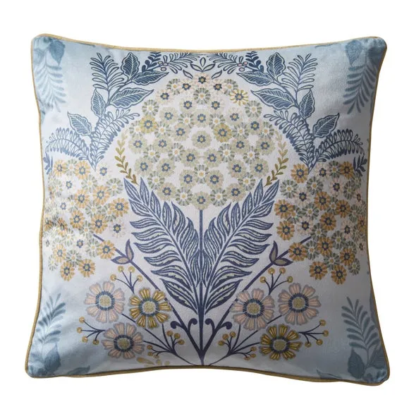 Evelina Square Cushion - Navy Blue alternate view