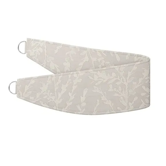Single Curtain Tieback - Oyster, Fabric alternate view