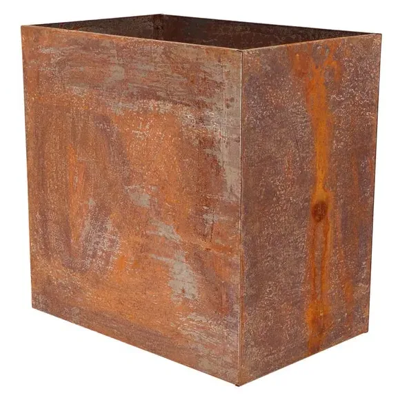 Rectangular Planter - Rust, Corten Steel alternate view