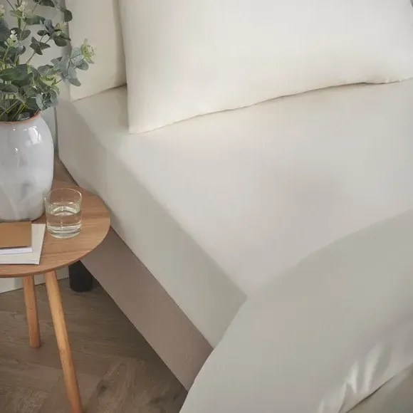 Fitted Sheet - Ivory, Recycled Polyester product
