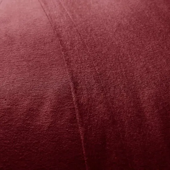 Flat Sheet Brushed Cotton - Red alternate view