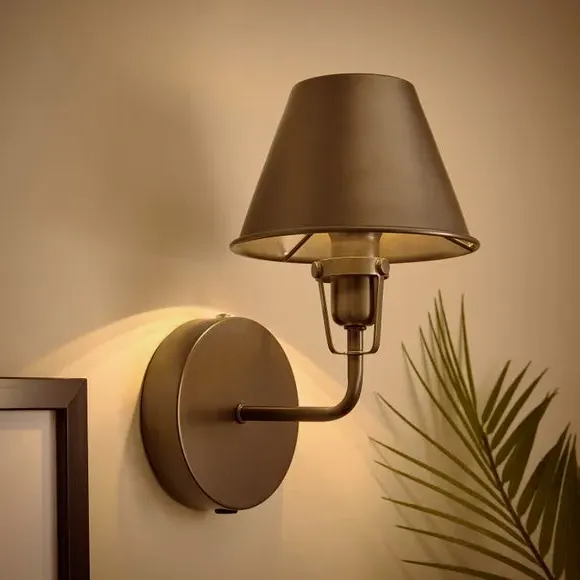 FlexiCell Chester Rechargeable Touch Dimmable LED Wall Light - Grey alternate view