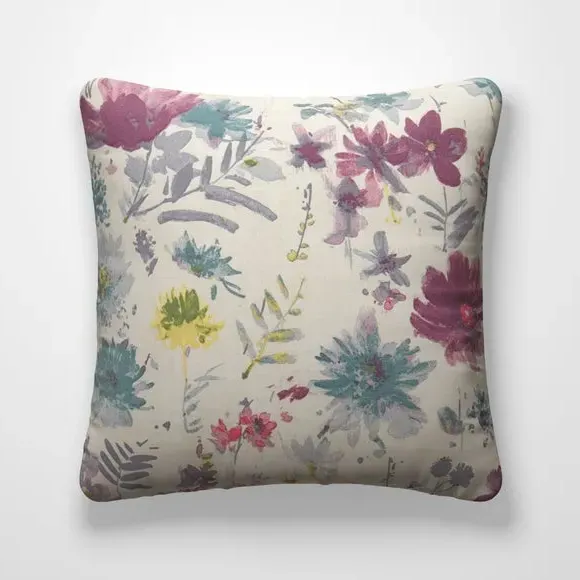 Floral Cushion Cover - Pink alternate view