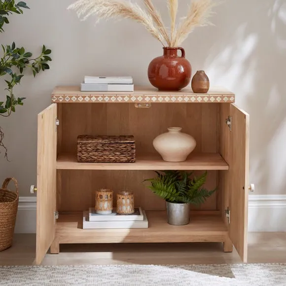 Florrie Carved Small Sideboard - Mango Wood alternate view