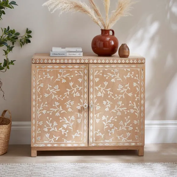Florrie Carved Small Sideboard - Mango Wood product