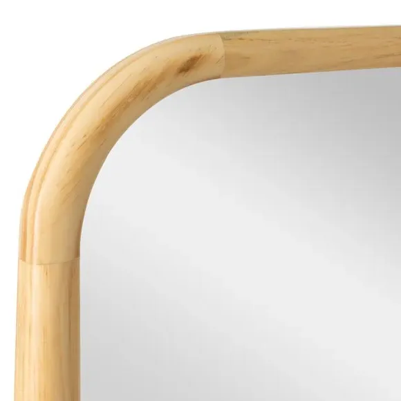 Full Length Leaner Mirror - Oak, Wood alternate view