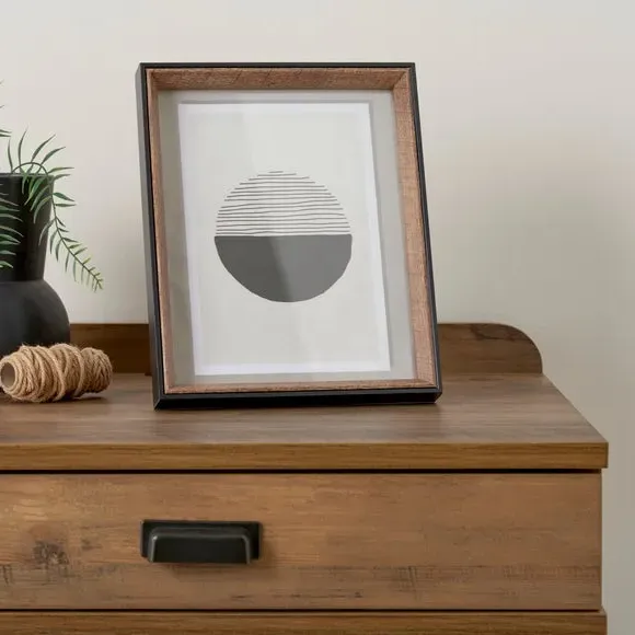 Fulton Photo Frame - Black, Natural product