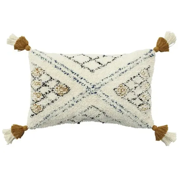 Atlas Rectangular Cushion - Ochre, Cotton alternate view