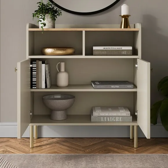 Georgi Slim 2 Door Sideboard - Natural alternate view