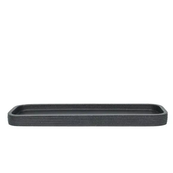 Ridged Tray - Grey, Resin alternate view
