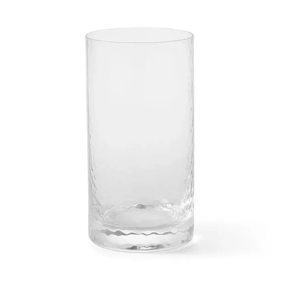 Hammered HiBall Glass - Clear, Glass alternate view