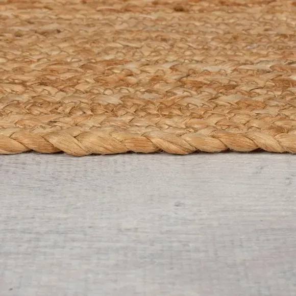 Blair Handmade Area Rug - Natural, Jute by Dunelm, image 4