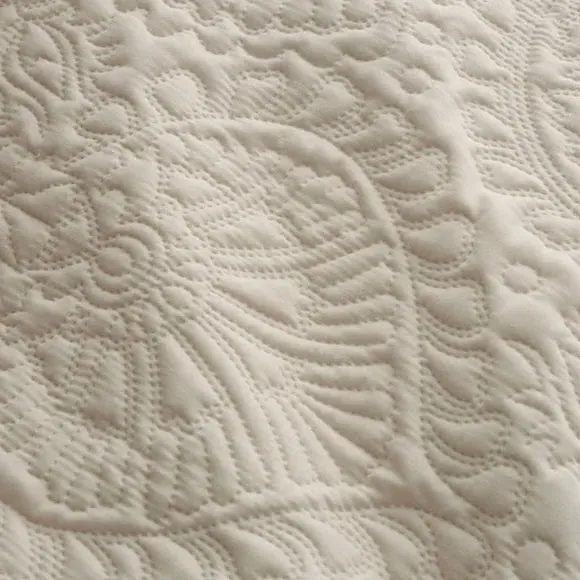 Hani Pinsonic Quilted Duvet Cover & Pillowcase Set - Mushroom alternate view